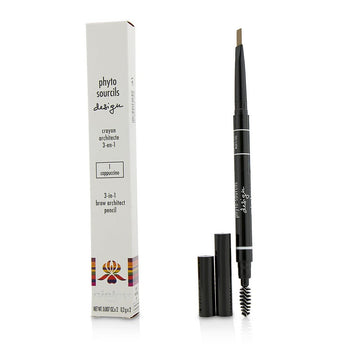 Sisley phyto sourcils design 3 in 1 brow architect pencil - # 1 cappuccino  --2x0.2g/0.007oz